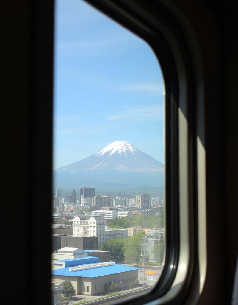 User photo of Mount Fuji from Shinkansen, Mishima